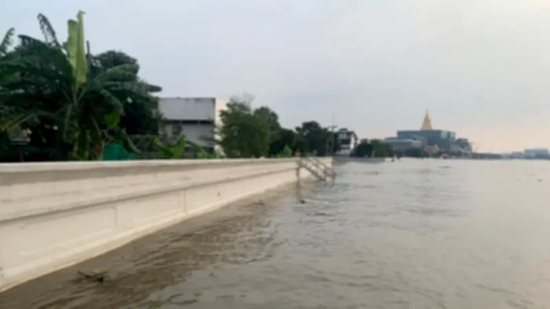 กทม.เตือนประชาชนเฝ้าระวังน้ำทะเลหนุนสูง 17-18 กุมภาพันธ์ ระดับน้ำอาจสูงถึง 1.90 เมตร