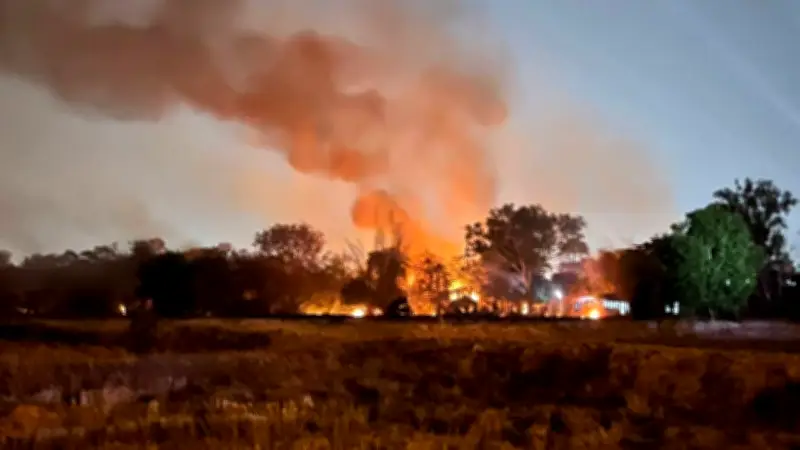 คลังอาวุธ ตชด.21 สุรินทร์ ระเบิดจากอากาศร้อน ชุด EOD เตรียมเข้าตรวจสอบพื้นที่