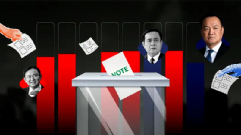 เปิดข้อมูลย้อนหลัง 25 ปี จำนวนผู้มาใช้สิทธิเลือกตั้ง สส. ในประเทศไทย