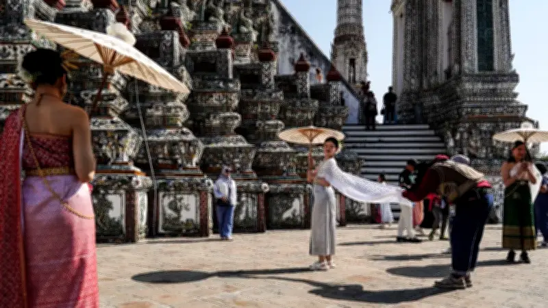 จีนแห่เที่ยวต่างประเทศช่วงตรุษจีนยาว 9 วัน ไทยกลับมาเป็นอันดับ 1 รัสเซียพุ่ง 100%