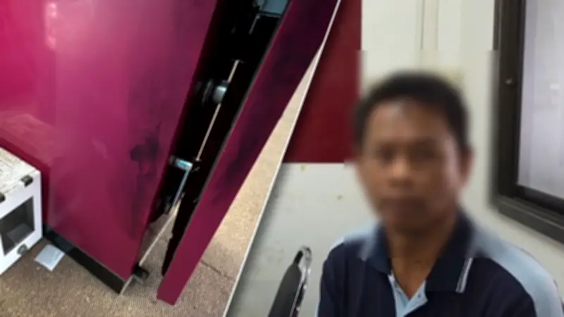 ตำรวจจับมืองัดตู้ ATM ที่บุรีรัมย์ ค้นประวัติพบเคยปล้นรถขนเงิน 16.9 ล้าน
