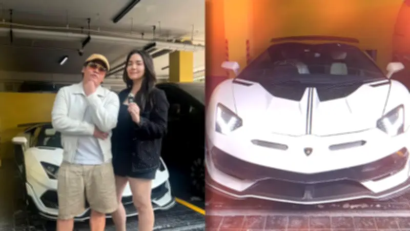 พีเค ปิยะวัฒน์ คว้าซูเปอร์คาร์หรู Lamborghini Aventador Roadster หลังรอคอย 7 ปี