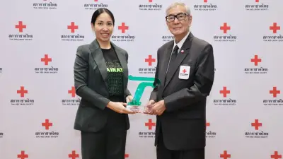 สภากาชาดไทยคว้ารางวัลองค์กรขับเคลื่อนสังคมแห่งปี จากเวทีไทยรัฐที่สุดแห่งปี 2025