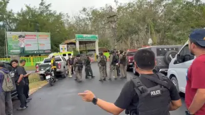 เจ้าหน้าที่ควบคุมสถานการณ์ได้แล้ว เหตุคนร้ายบุกโรงเรียนจับตัวประกันที่หาดใหญ่