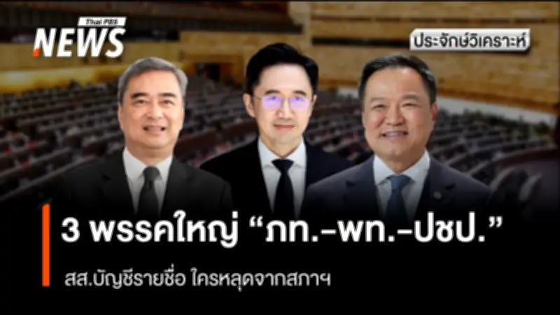 กกต.รับรอง สส.บัญชีรายชื่อ 100 คน พรรคประชาชนนำโด่ง 32 ที่นั่ง