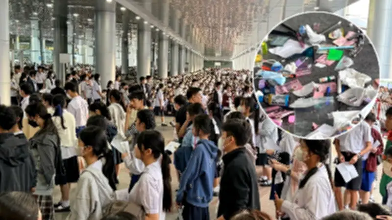 สอบเตรียมอุดม 13,895 คน ทำสถิติใหม่ 18 ปี นักเรียนทิ้งของมีค่าในสนามสอบ