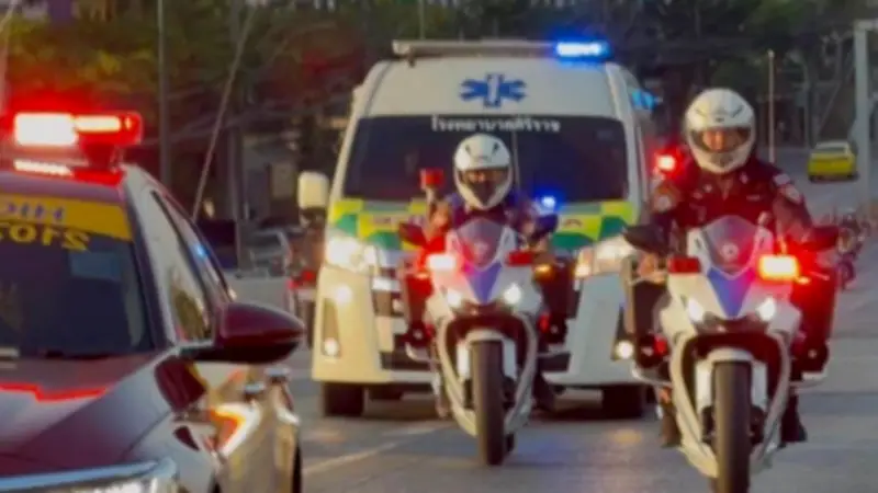 ภารกิจชีวิต! ตำรวจนำทางส่งหัวใจดวงที่ 163 จากราชบุรีถึงศิริราชใน 50 นาที