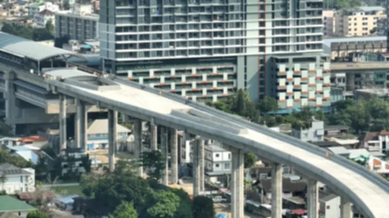 รถไฟฟ้าสายสีม่วงใต้-ส้มตะวันตก คืบหน้าตามเป้า เตรียมเปิดใช้บริการปี 2573