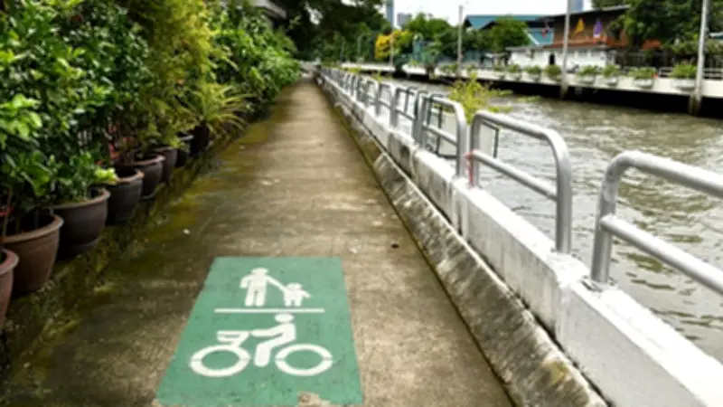 กทม.เร่งรื้อร้านรุกล้ำคลองแสนแสบ พัฒนาทางเดิน-จักรยาน 47.5 กม. เป้าหมายแล้วเสร็จปี 2572