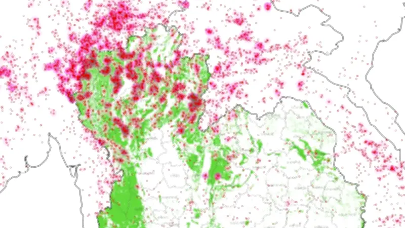 จุดความร้อนในไทยพุ่งสูงเป็นประวัติการณ์ 4,750 จุด พบมากสุดในป่าอนุรักษ์