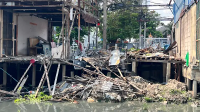 กทม. เร่งรื้อบ้านรุกล้ำคลองเปรมประชากร ชุมชนแจ้งวัฒนะ 5 เป้าหมาย 55 หลังภายในมีนาคม