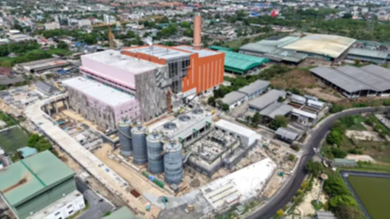 ศูนย์กำจัดมูลฝอยอ่อนนุชคืบหน้า 86.89% รับขยะทดสอบระบบ 20 มี.ค. ตั้งเป้าเสร็จทัน 14 พ.ย.