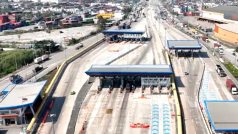 กรมทางหลวงเปิดใช้ระบบ ALPR ช่องเงินสด M7 ลดปัญหาจราจรสะสม ไม่ต้องหยุดรับบัตร