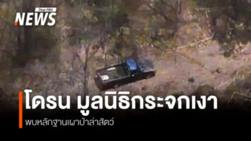 ตำรวจ-ฝ่ายปกครองเร่งล่าตัวผู้ต้องสงสัยลอบเผาป่าล่าสัตว์ในลำพูน หลังโดรนจับภาพพฤติกรรมน่าสงสัย