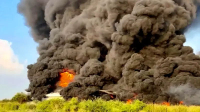 ไฟไหม้โรงงานผลิตสีฉะเชิงเทรา ควันหนาแน่นเพลิงยังไม่ควบคุม เจ้าหน้าที่เร่งระงับเหตุ