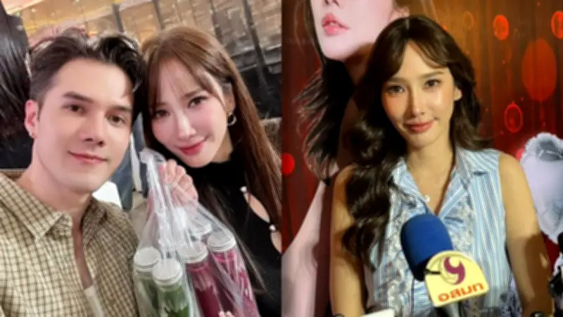 อั้ม พัชราภา เคลียร์ข่าวลือมิกค์ ทองระย้าตามจีบ ยันเป็นแค่พี่น้องสนิท