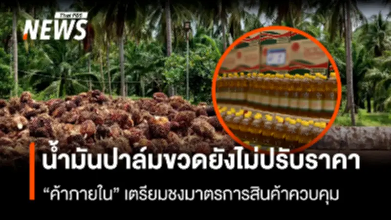 กรมการค้าภายในติดตามราคาน้ำมันปาล์มใกล้ชิด ย้ำสต๊อกเพียงพอ-ยังไม่ปรับขึ้นราคา