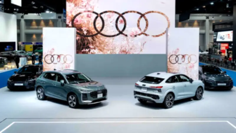 Audi เปิดตัวรถรุ่นใหม่กว่า 10 รุ่นใน Motor Show 2026 พร้อม The all-new Q3 และรถ Plug-in Hybrid