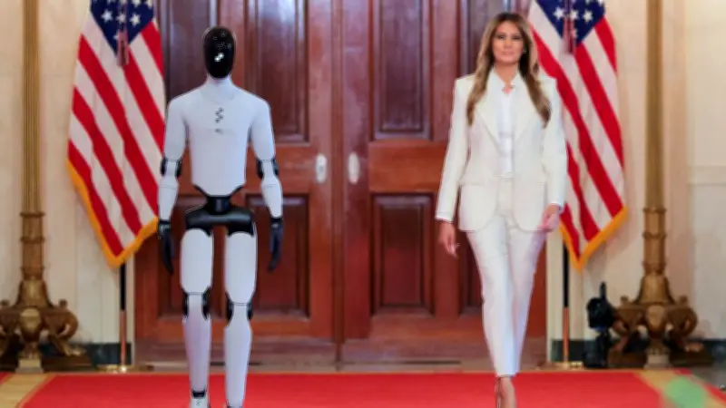 เมลาเนีย ทรัมป์ เปิดทำเนียบขาวโชว์หุ่นยนต์ Figure 3 ผลักดันโครงการครูหุ่นยนต์เพื่อการศึกษา