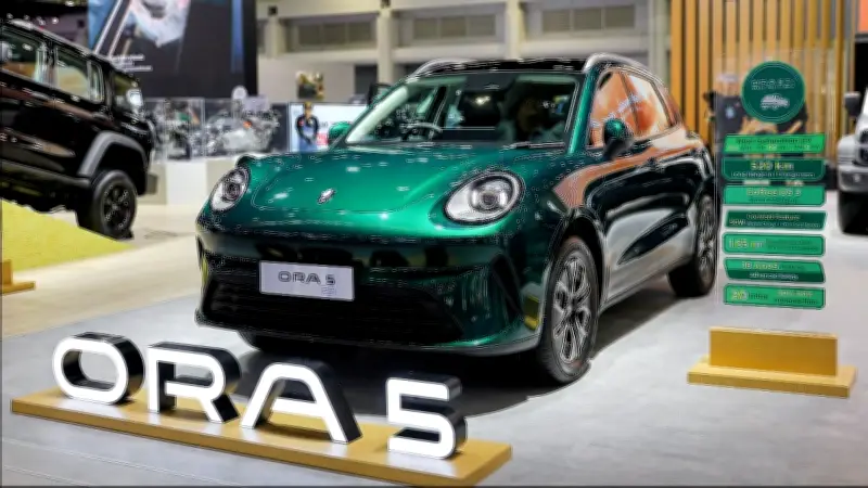 GWM ปลื้ม! ยอดจอง ORA 5 พุ่งทะลุ 1,000 คัน ในเวลาเพียง 72 ชั่วโมง