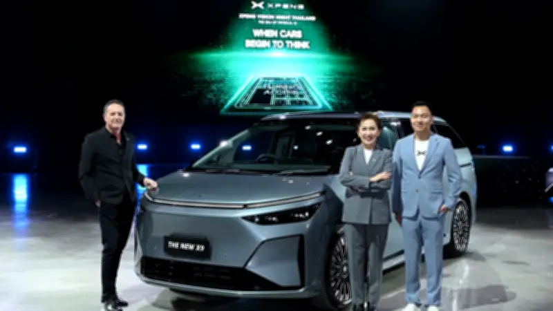 เปิดตัวครั้งแรกในโลก! New XPENG X9 พวงมาลัยขวา ล้ำด้วย Turing AI Chip