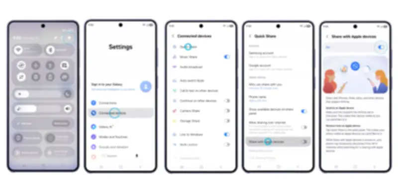 ซัมซุงเปิดตัว Quick Share รองรับ AirDrop โยนไฟล์ข้าม Android-iOS ได้แล้ว