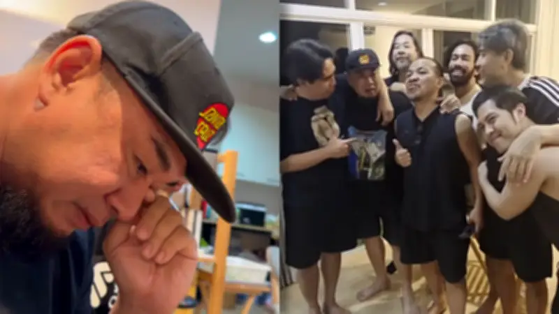 แด็กซ์ Rock Rider กับเพื่อนบิ๊กแอส กอดคอร้องไห้ปลดล็อกใจ หลังห่างกัน 15 ปี