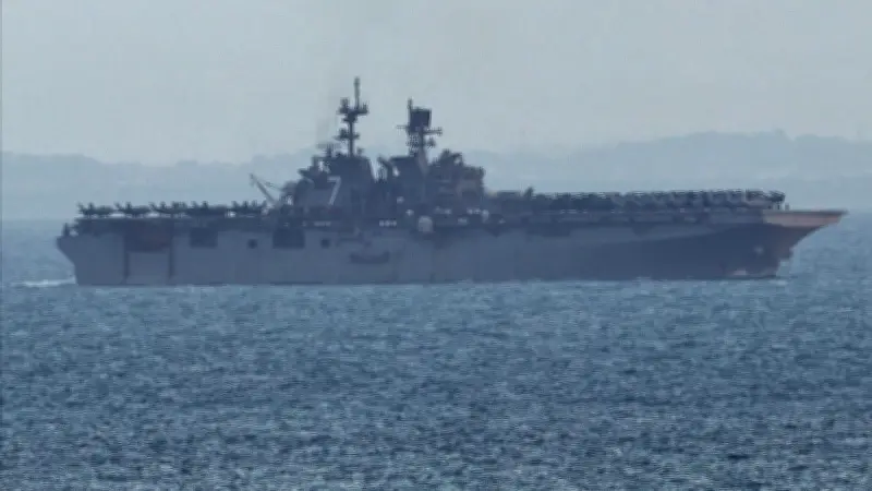 สหรัฐฯ ส่งเรือ USS Tripoli พร้อมทหาร 3,500 นายถึงตะวันออกกลาง เตรียมรับมือสถานการณ์