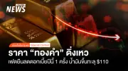 เฟดประกาศลดดอกเบี้ยปีนี้ 1 ครั้ง ราคาน้ำมันทะลุ 110 ดอลลาร์ ฉุดทองคำร่วงแรง