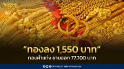 สมาคมค้าทองคำประกาศราคาทอง 4 มี.ค. 69 ปรับลด 1,550 บาท พร้อมรายละเอียดราคาทองคำแท่งและทองรูปพรรณ