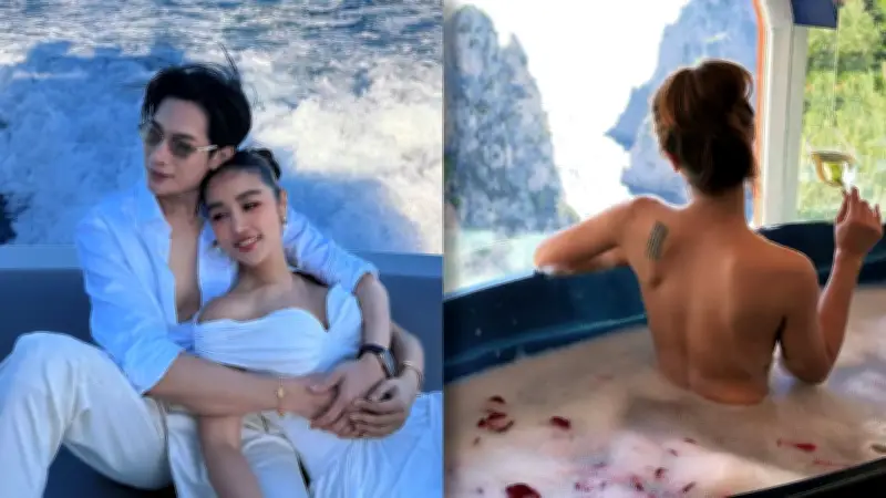 กระแต อาร์สยาม ควัก 10 ล้าน พาครอบครัวบินเที่ยวเกาะคาปรีสุดหรู