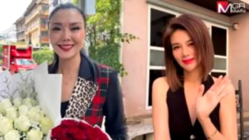 แฟนคลับแห่ร่วมยินดี 'แอน ทองประสม' ครบรอบ 14 ปีแต่งงานสุดหวาน