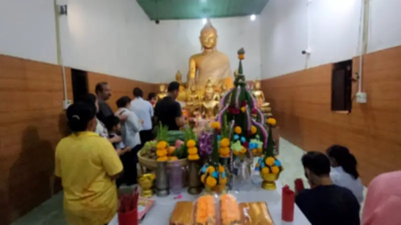 วัดบางแขมเปิดโบสถ์มหาอุตม์อายุกว่า 200 ปี จัดงานประจำปีหวังดึงดูดนักเสี่ยงโชคขอเลขเด็ด