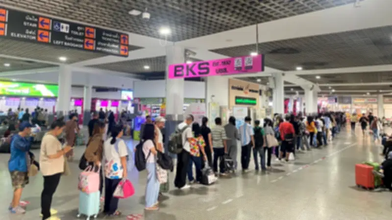 บขส. สรุปยอดเดินทางสงกรานต์ 2569 ทะลุ 8.5 แสนคน รถเพียงพอไร้ปัญหาตกค้าง
