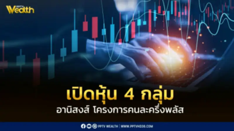 ตลาดหุ้นโลกชินชาสงคราม รัฐอัดฉีดคนละครึ่งพลัส 4,000 บาท หนุน 4 กลุ่มหุ้น