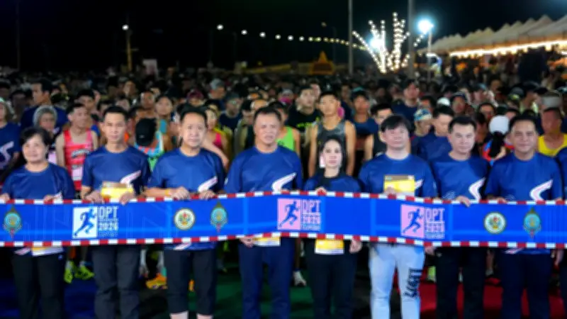 นักวิ่ง 4,200 คนร่วม DPT Mini Marathon 2026 ที่สะพานชลมารควิถี กระตุ้นเศรษฐกิจชลบุรี