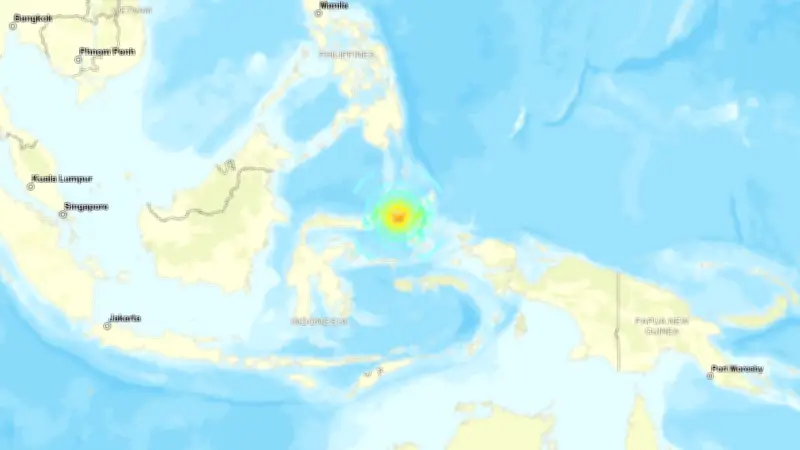 แผ่นดินไหวรุนแรง 7.4 เขย่าอินโดนีเซีย มีผู้เสียชีวิตแล้ว 1 ราย เตือนภัยสึนามิในหลายพื้นที่