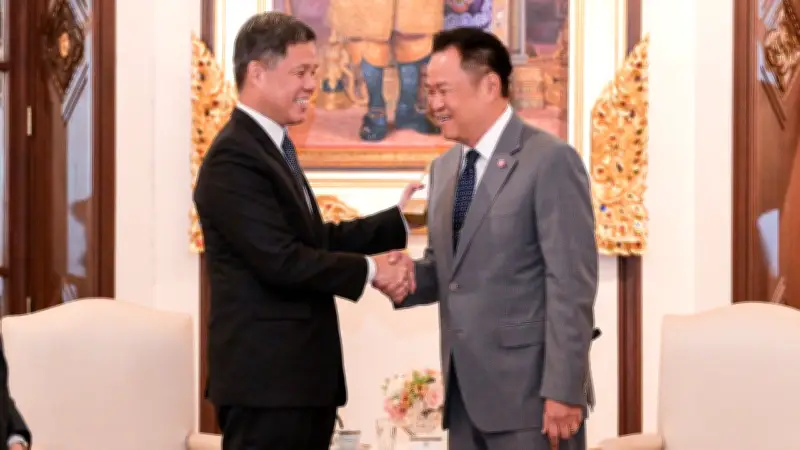 สิงคโปร์สนใจร่วมโครงการแลนด์บริดจ์ "รัชดา" โวสร้างโอกาสภูมิภาค