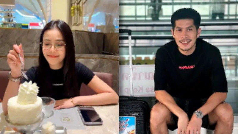 กัปตันช้างโพสต์รูปวันเกิดคู่ลำไย อาม ชุติมา แห่คอมเมนต์