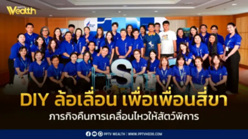 DIY ล้อเลื่อนเพื่อนสี่ขา ภารกิจคืนการเคลื่อนไหวให้สัตว์พิการด้วยท่อพีวีซี