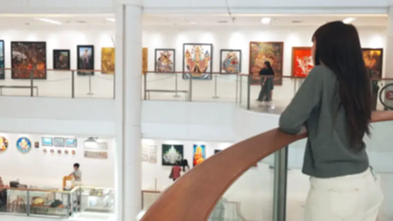 MMAD ชวนสัมผัส 'ART WALL' นิทรรศการพลิกโฉมทางเดินให้เป็นแกลเลอรีศิลปะมีชีวิต