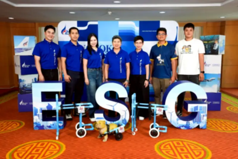บางกอกแอร์เวย์ส ผนึก PG ESG Heroes และ Blue Volunteers จัดโครงการ DIY ล้อเลื่อนเพื่อสัตว์เลี้ยงพิการ
