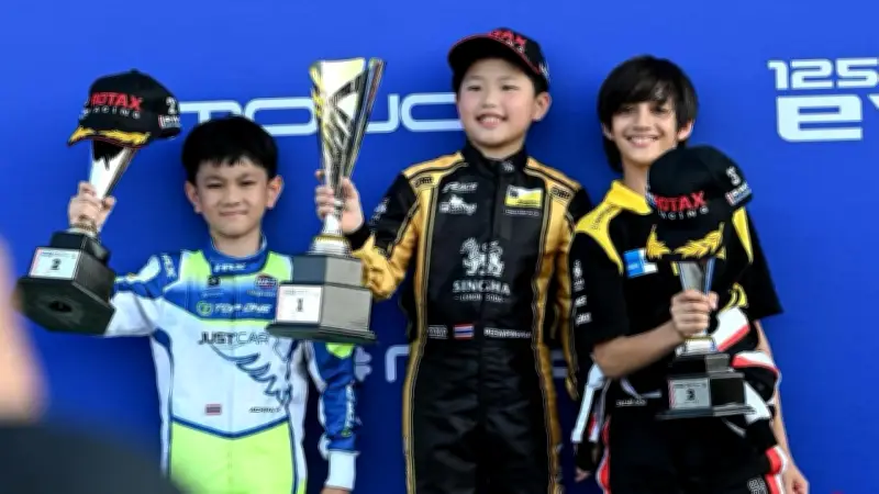 ธาม ปรรณพัชร์ ผงาดคว้าแชมป์โกคาร์ท ศึก RMC Asia Trophy 2026 สนามแรก