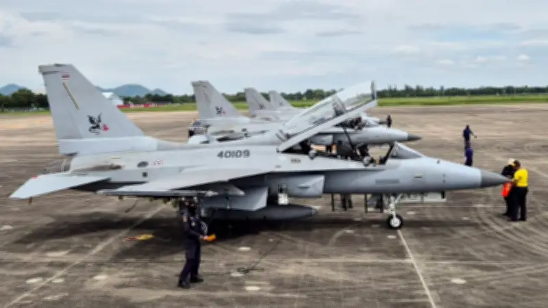 ทอ.แจงเครื่องบิน T-50 ไถลออกรันเวย์ ยันไม่กระทบภารกิจ