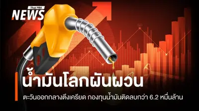 วิกฤตตะวันออกกลางตึงเครียด ราคาพลังงานโลกพุ่ง ไทยสำรองน้ำมัน 110 วัน กองทุนติดลบ 6.2 หมื่นล้าน