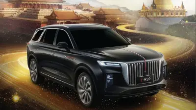 เมโทร กรุ๊ป ส่ง HONGQI E-HS9 รถยนต์ไฟฟ้าจีนลุย 6,000 กม. จากจีนสู่ไทย