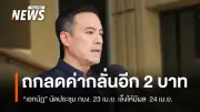 รมว.พลังงาน เตรียมประชุม กบง. ลดราคาหน้าโรงกลั่น 2 บาท เริ่ม 24 เม.ย. นี้