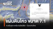 แผ่นดินไหวรุนแรง 7.1 ริกเตอร์ในทะเลโมลุกกะเหนือ อินโดนีเซียประกาศเตือนสึนามิ