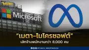 เมตา-ไมโครซอฟต์เลิกจ้างกว่า 8,000 คน หันลงทุนเอไอเต็มตัว