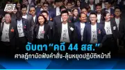 ศาลรัฐธรรมนูญรับคำร้องยุบพรรคก้าวไกล คดีล้มล้างการปกครอง